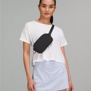 Lululemon athletica mini black belt bag Fanny pack crossbody